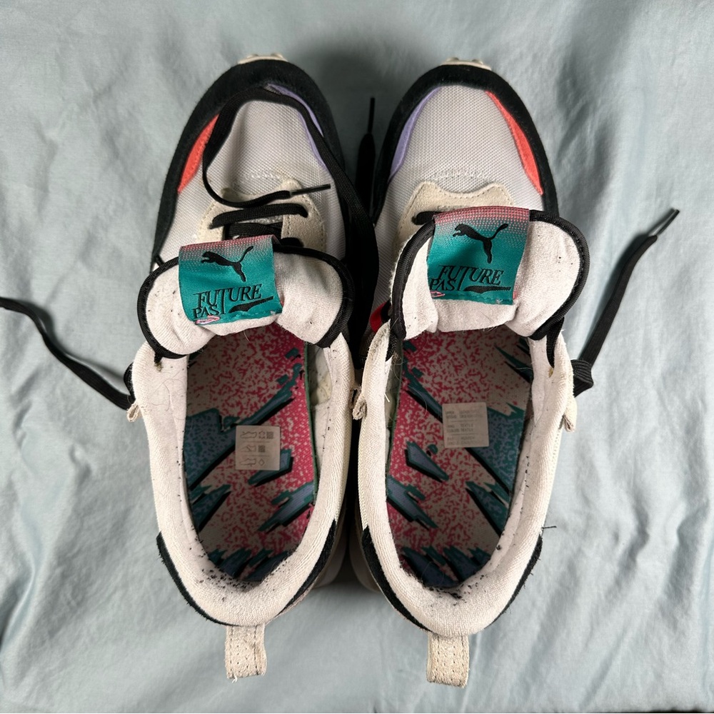 Puma Rider Fv Retro Style Sneakers - Size 8.5 - Picture 3 of 8